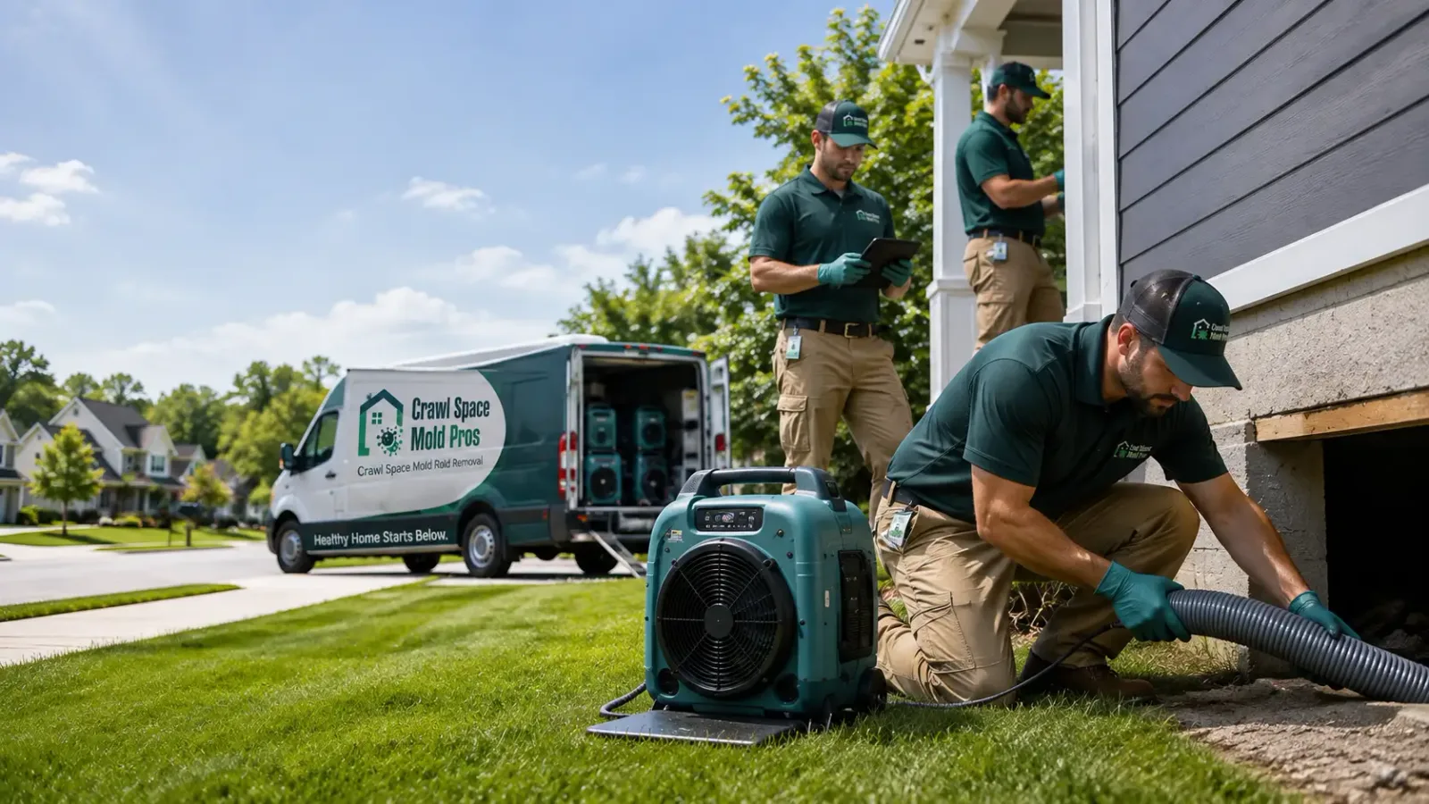 Crawl Space Mold Removal in Fairbury, NE